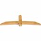 Ekena Millwork Bellingham Rough Sawn Timber Gable Bracket, Western Red Cedar, 84"W x 28"H x 4"D x 6"F, 8/12 Pitch GBW084X28X0406BEL00RWR - alternate 2